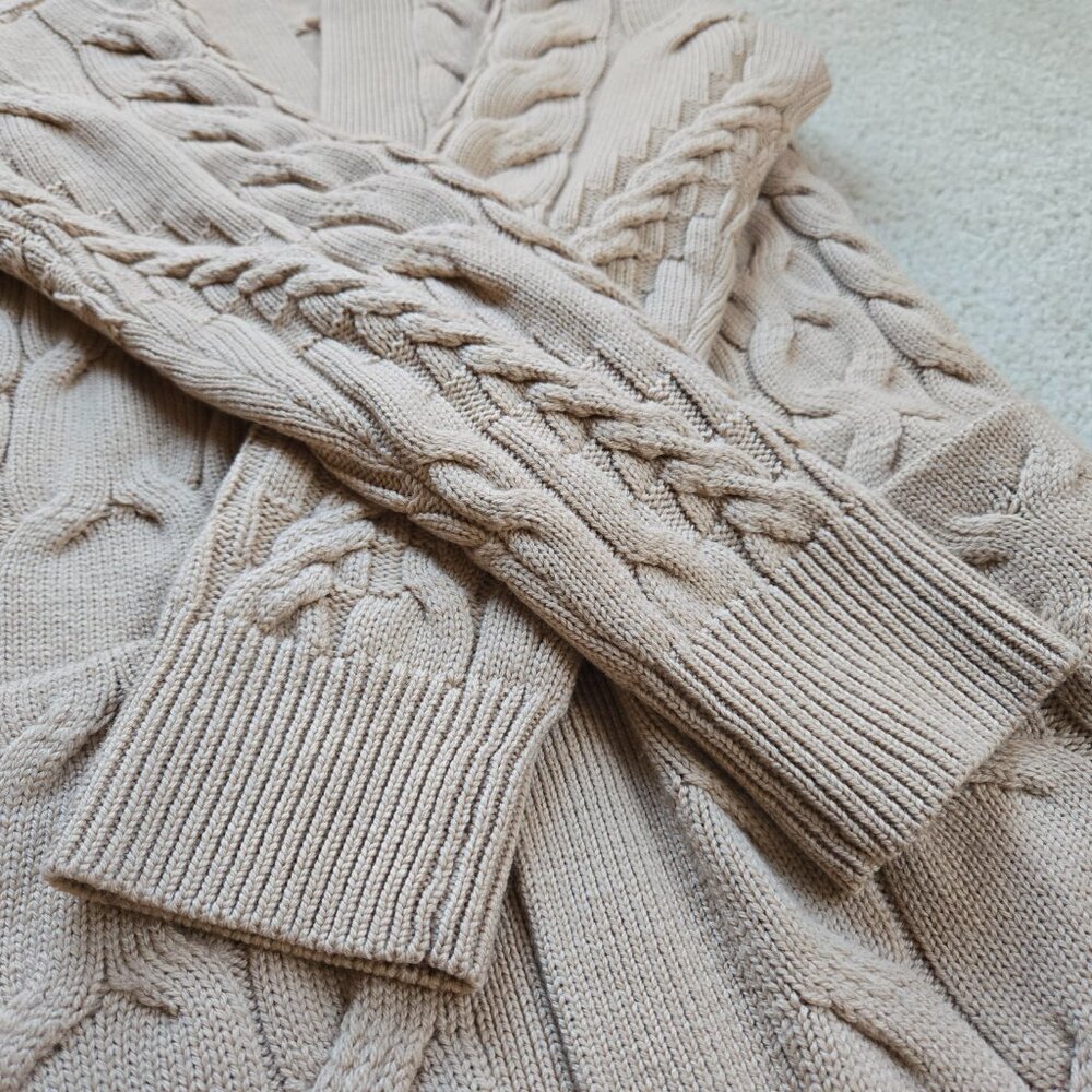 NWOT Wilfred Merino Wool Cable Cardigan - Picture 8 of 9